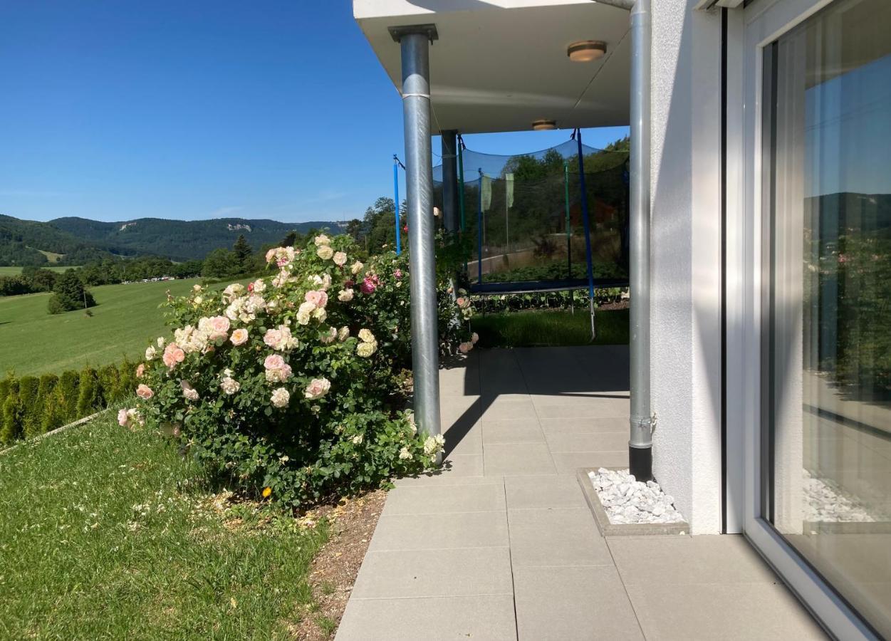 Atemberaubender Ausblick Mit Premium-Wanderwegen Vor Der Haustuer Apartment Албщат Екстериор снимка