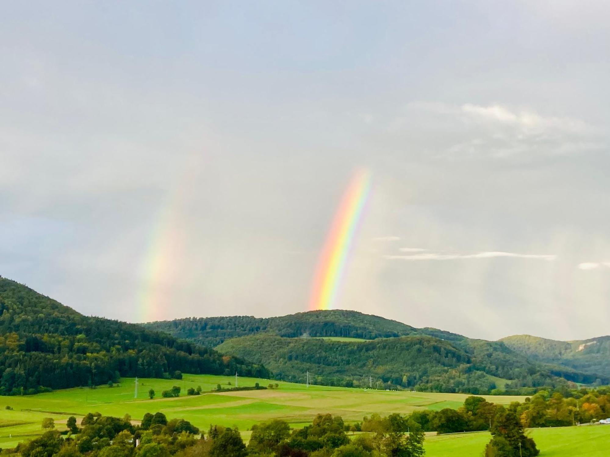 Atemberaubender Ausblick Mit Premium-Wanderwegen Vor Der Haustuer Apartment Албщат Екстериор снимка